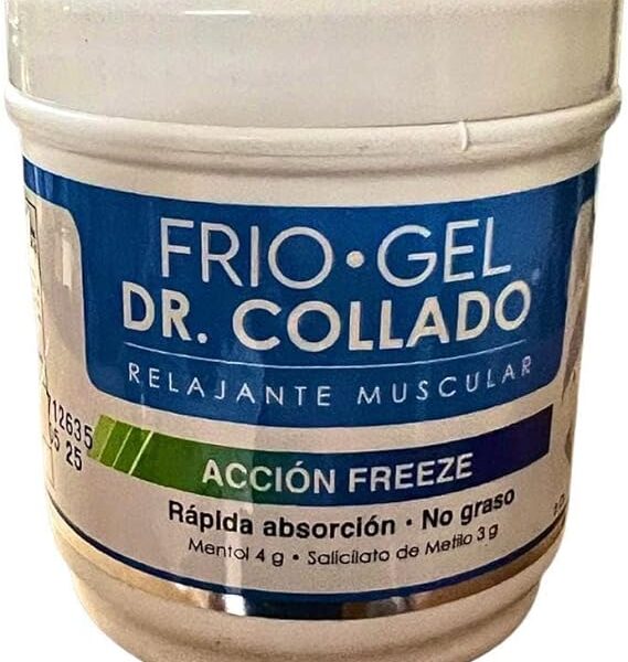 Frio Gel Dr. Collado, Muscle Relaxant Action Freeze