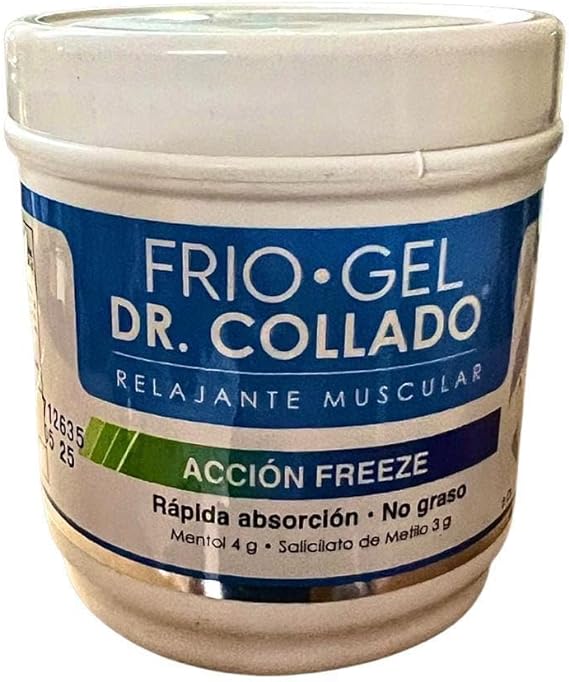 Frio Gel Dr. Collado, Muscle Relaxant Action Freeze