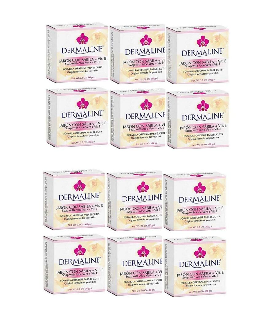 Dermaline Soap with Aloe Vera