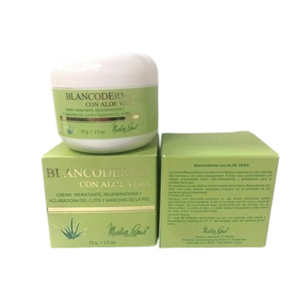 Marlen Lamur Aloe Vera Cream Blancoderma 75g - Skin Moisturizer for Sensitive Adults