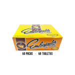 Sweet Dominican Chocolate Embajador Cinnamon Box of 60 Bars / Tablets