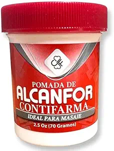 Camphorn Ointment for Massages - POMADA DE ALCANFOR para masages 2.5 oz