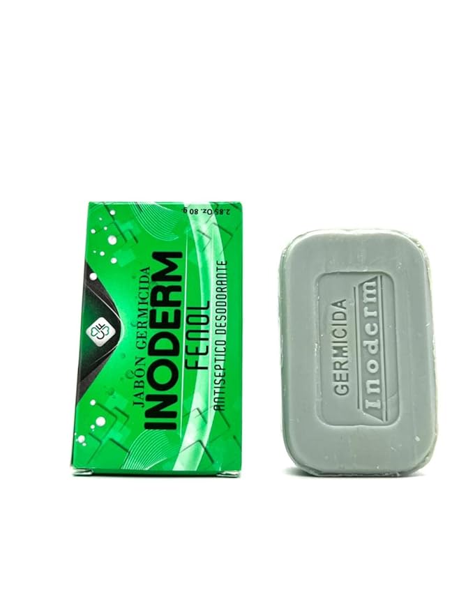 INODERM JABON, para Acné, puntos negros y manchas, ezmas. problemas de la piel