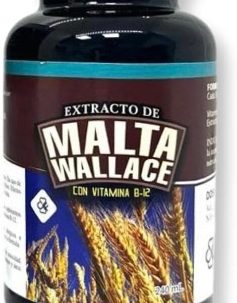 Malta Wallace -Extracto de Malta con vitamina B-12 oz