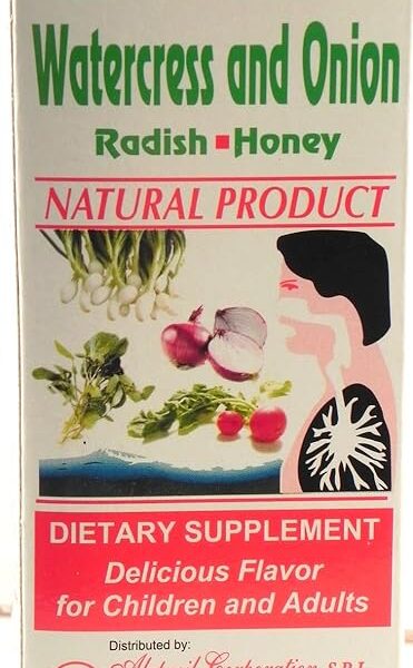 Jarabe Berro Y Cebolla Rabano Y Miel 8oz