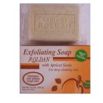 ROLDAN Exfoliating Soap with Apricot Seeds for Deep Cleaning Skin 3.5oz by Roldan