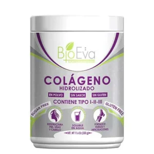 BioEva Hydrolyzed Collagen – Suplemento Premium para Piel, Articulaciones y Cabello